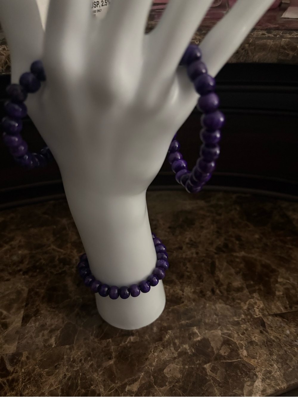 Purple Beaded Bracelet - Women Jewelry